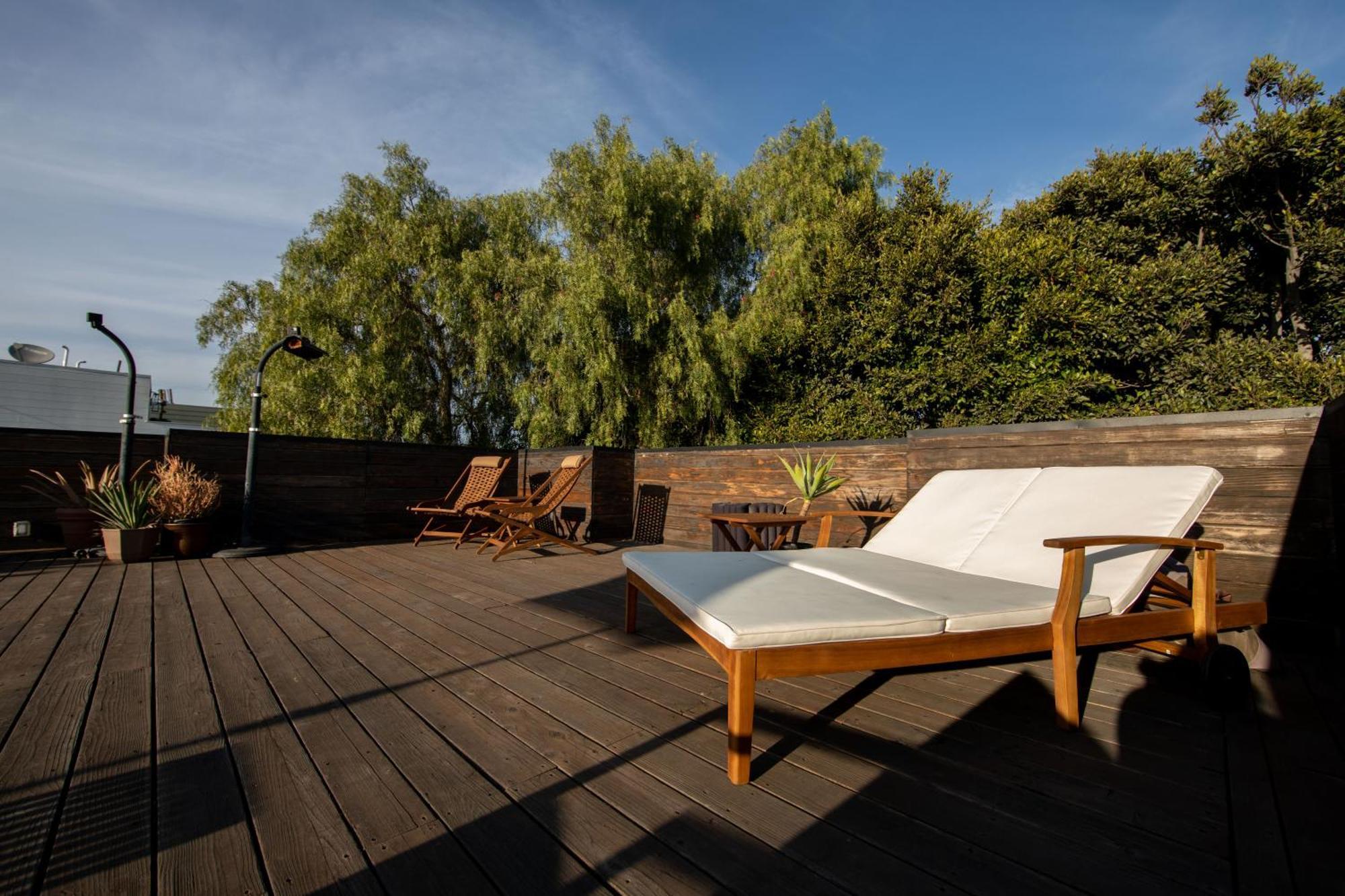 Venice Beach Studio With Large Private Patio Steps To The Beach Los Angeles Exterior foto