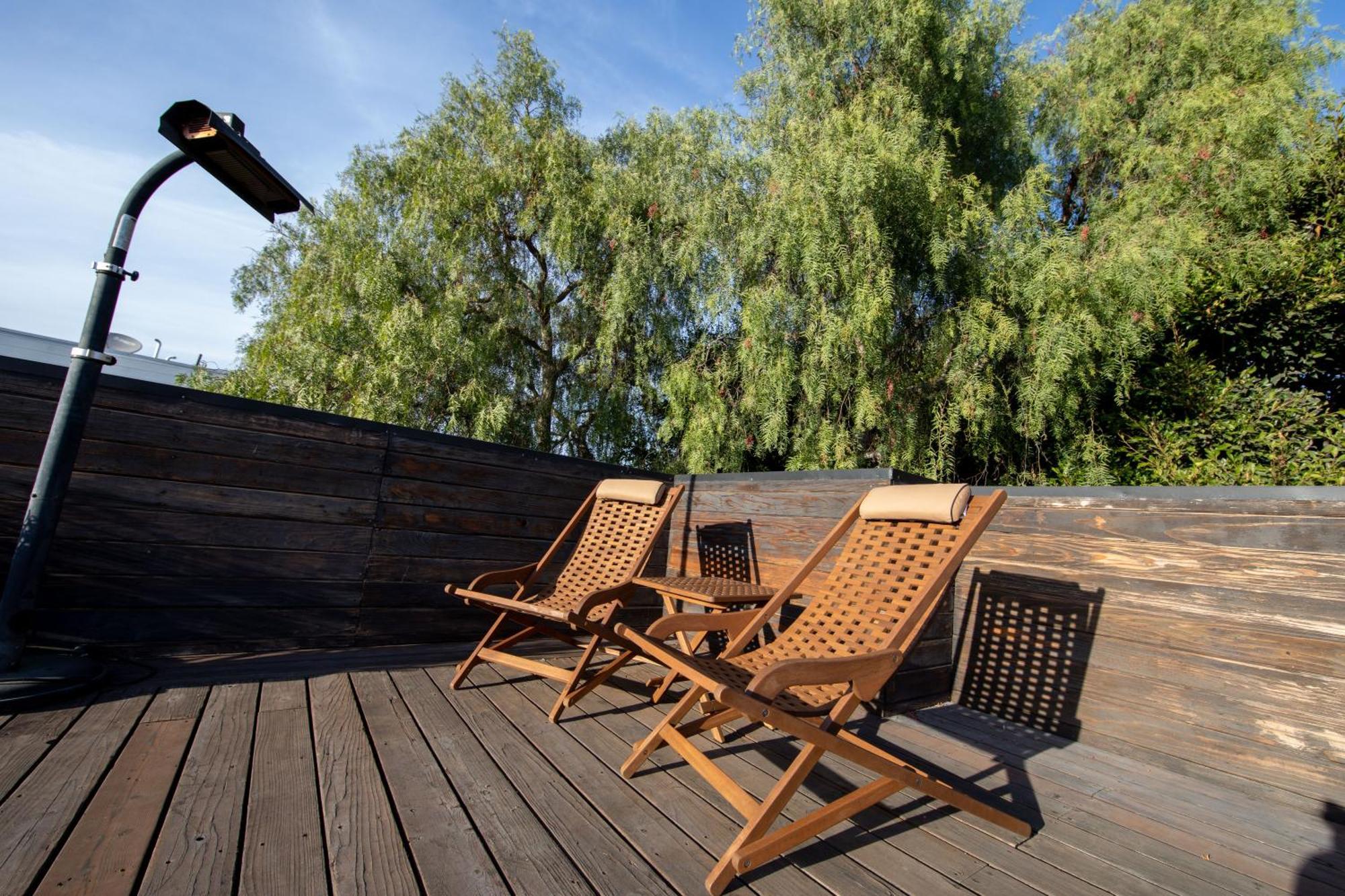 Venice Beach Studio With Large Private Patio Steps To The Beach Los Angeles Exterior foto